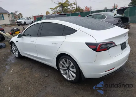 2020 Tesla Model 3 Long Range из США, поврежденный, VIN 5YJ3E1EB5LF791596